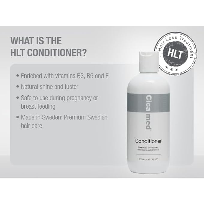Cicamed ORGANIC SCIENCE HAIR LOSS TREATMENT CONDITIONER,WHITE,300 ML/ 10.1 FL. OZ. - Image 3