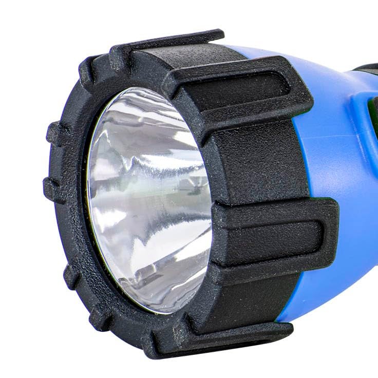 Dorcy 150 Lumen Floating Water Resistant LED Flashlight with Carabineer Clip, Blue (41-2514) - Image 2