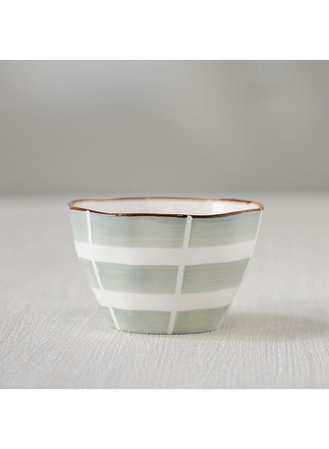 DANUBE HOME Akesha Bowl Fine Porcelain Elegant Tableware Versatile Bowl High Quality Dinnerware For Home Kitchen & Dining Room L12.7xW12.7xH7.8cm Blue  - Image 3