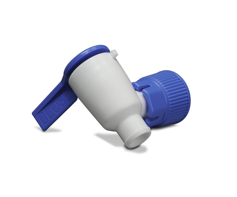 SP Bel-Art Replacement Spigot for Autoclavable Polypropylene Carboys, Durable Polypropylene Lab Spigot Fits Carboy Models F11846-0025 & F11846-0050, Autoclavable, Chemical-Resistant (H91184-6005)