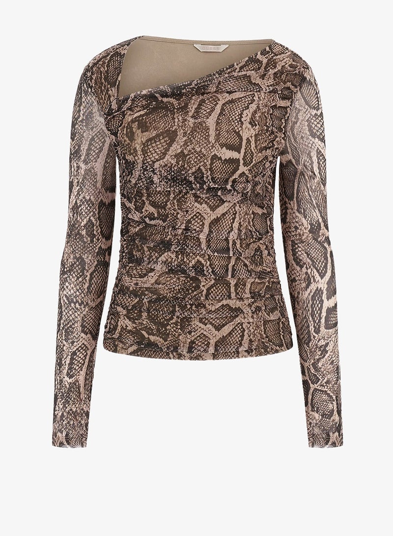 GUESS Long Sleeve Bernardette Top - Image 5