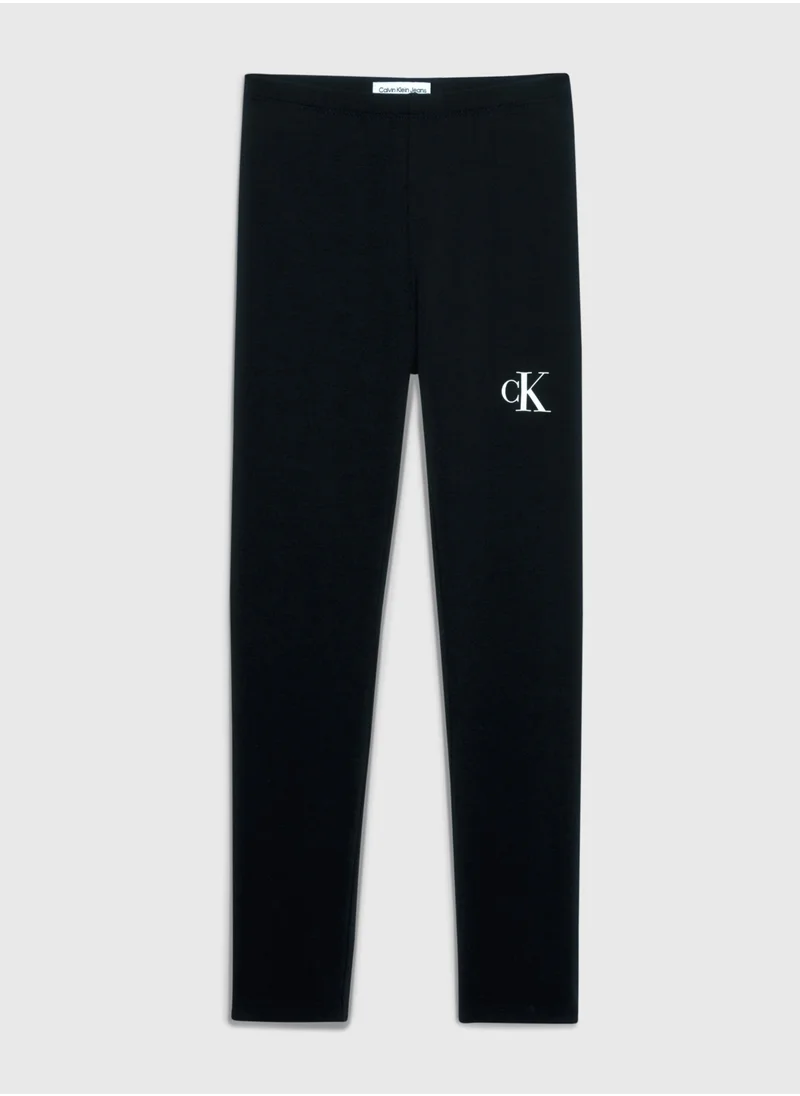 Calvin Klein Jeans Kids Logo Leggings