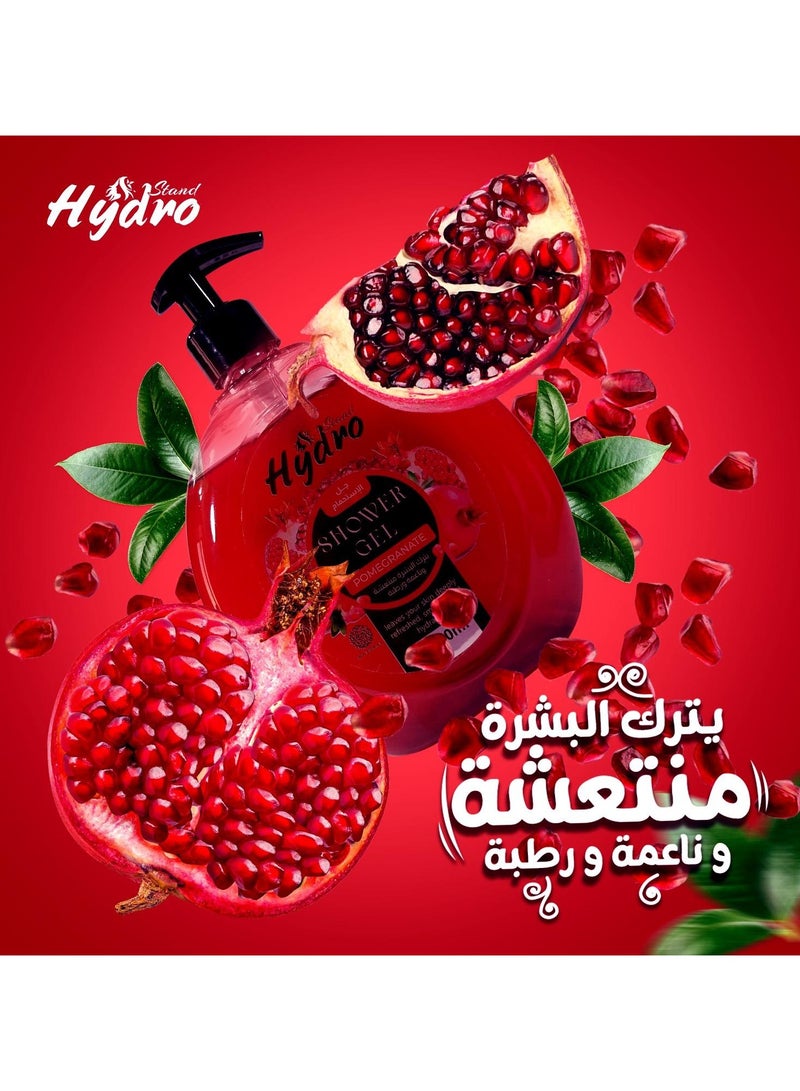 Hydro Stand Shower Gel Pomegranate 750ml  - Image 3