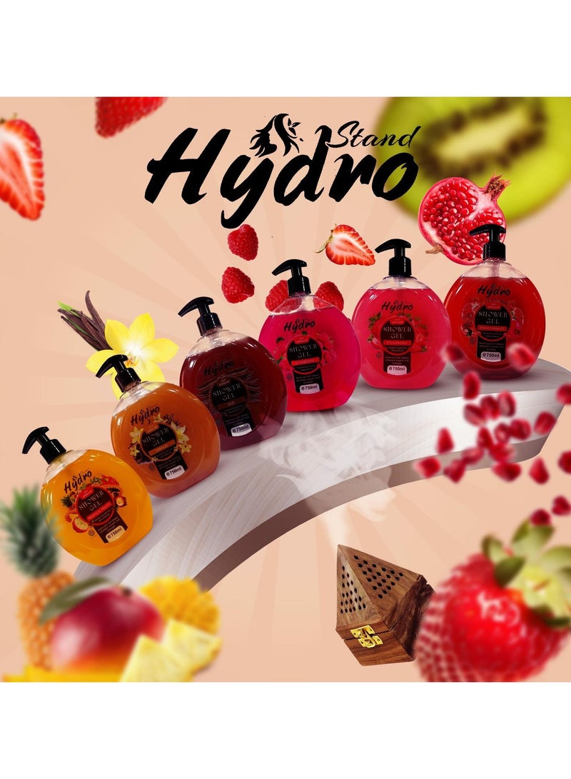 Hydro Stand Shower Gel Pomegranate 750ml  - Image 5