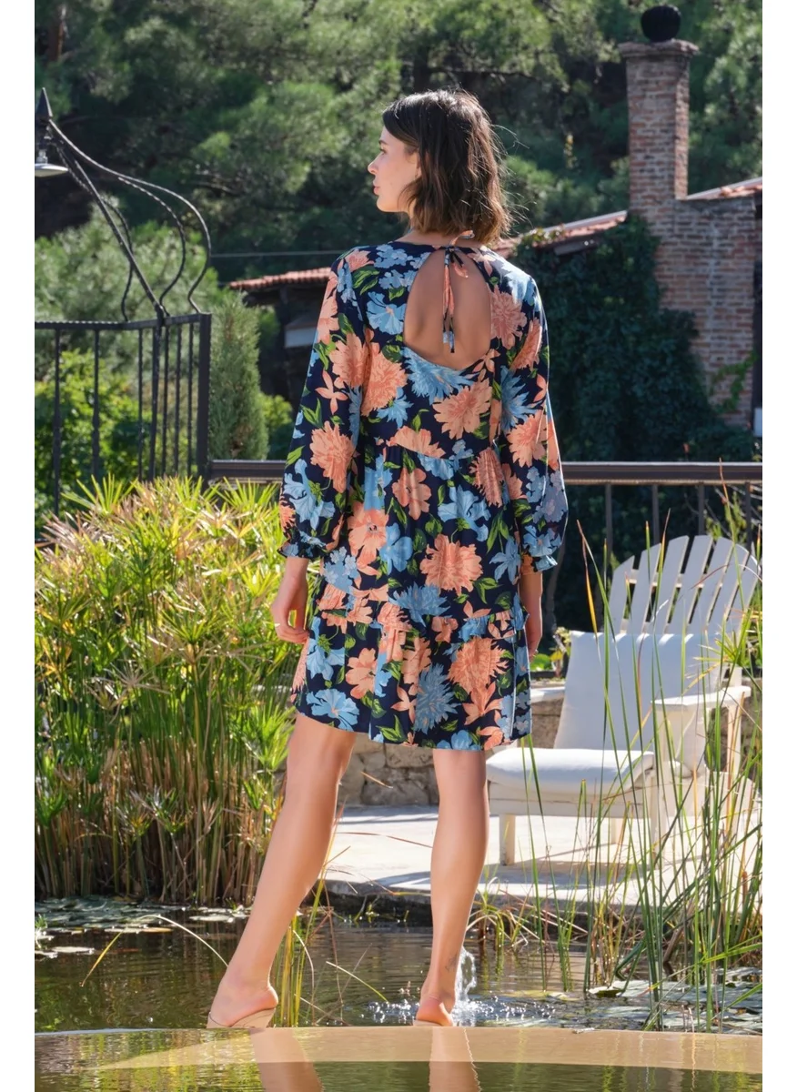 Monamise Floral Print Dress