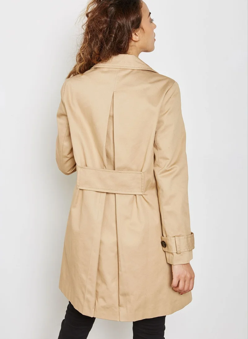 TOPSHOP A-Line Trench Coat