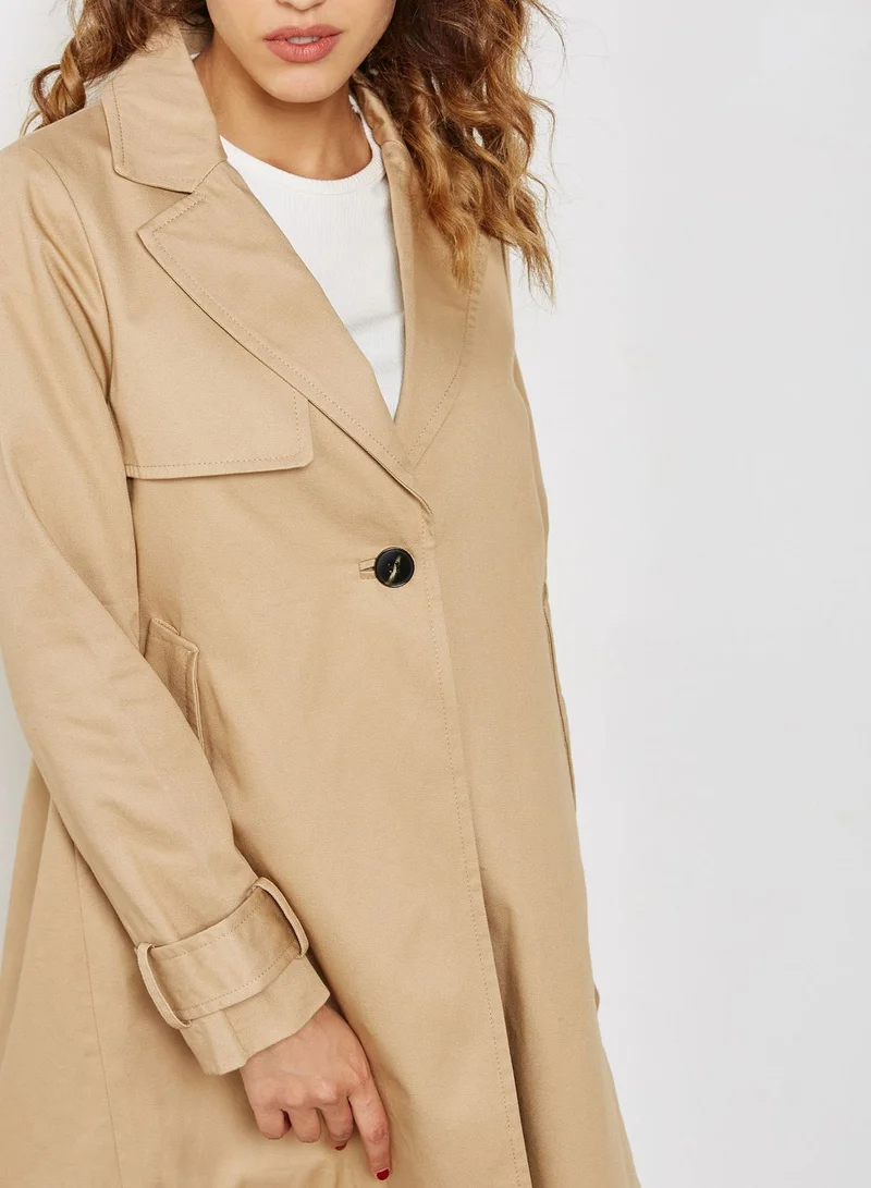 TOPSHOP A-Line Trench Coat