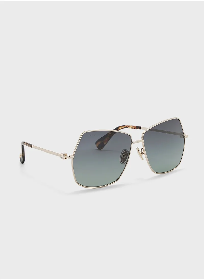 MaxMara Oversized Shape Sunglasses