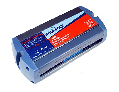 Proxicast interVOLT 12V Stabilizer/Voltage Regulator/Power Conditioner/Battery Charger (10-16 VDC Input - 12.5/13.6 VDC Output) - Heavy Duty 7A DC-DC Isolated - Model SPCi121207 - Image 1