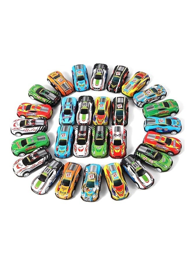 Toy Box Metal Mini Cars Friction Power Alloy Racing Cars for Toddler 12pcs  - Image 2