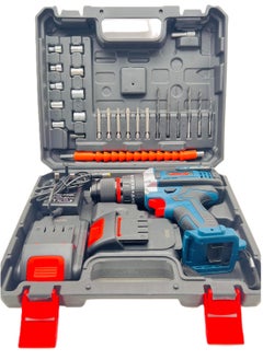 BONAI BONAI 36VF Cordless Electric Drill, 40N.m Torque, 3/8" (10mm) Chuck, 2-Speed 0-350/1400 RPM, Lithium-Ion Battery Powered, Compact Power Drill Set CD005  - Image 5