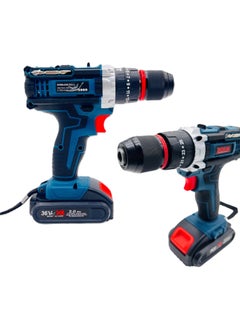 BONAI BONAI 36VF Cordless Electric Drill, 40N.m Torque, 3/8" (10mm) Chuck, 2-Speed 0-350/1400 RPM, Lithium-Ion Battery Powered, Compact Power Drill Set CD005  - Image 4