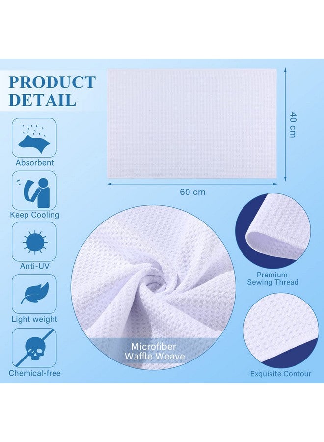 Breling Sublimation Kitchen Towel Blanks 16 x 24Inch, Microfiber Waffle Weave Sublimation Tea Towels Fast Drying Absorbent for Home Kitchen Gifts(24 Pieces) - Image 3
