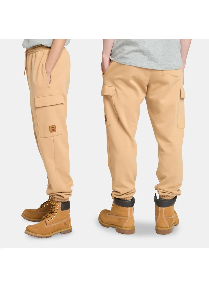 Timberland Men's Woven Badge Cargo Sweatpants
