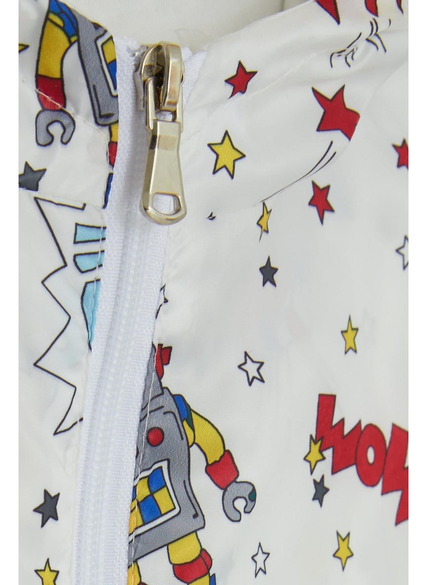 Boy's Raincoat Space Themed Patterned 1-5 Years, White - pzsku/Z2ED760F6AE4EA31F74F6Z/45/_/1726653291/b1e8c292-a5d9-4c13-8e13-f2ca3efa9539