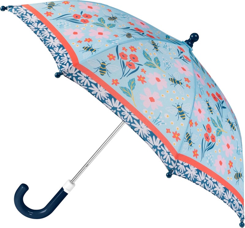 Stephen Joseph , Toddler and Little Kid Umbrella with Pinch Free Closure and Colorful Design - Image 1
