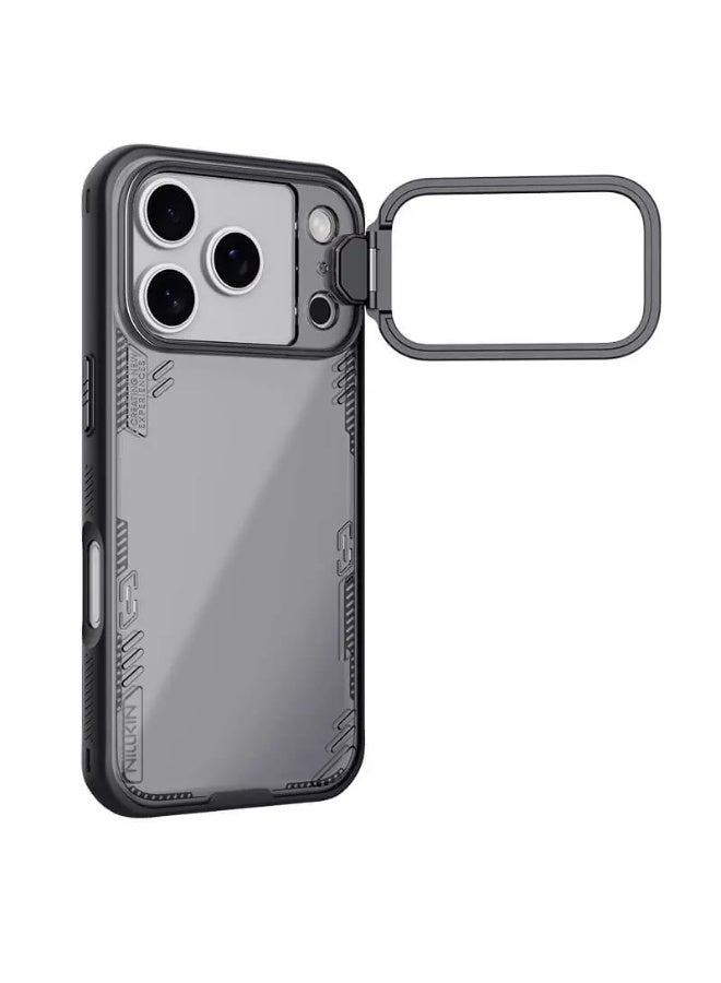 Nillkin Iceblade CamProp Case for iPhone 17 Pro (6.3", 2025) – Clear Lens Lid Kickstand, TPU+PC Shockproof Protective Cover - Image 5
