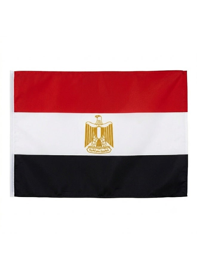 أعلام مصرية محمولة باليد للمهرجانات وكأس العالم  ومنتخب مصر وفعاليات اليوم الوطني بتصميم مزدوج الجوانب للحفلات والاحتفالات والديكور، حجم أكبر من20  سم × 28 سم، 6 قطعة الأكثر مبيعا 1 - Image 5