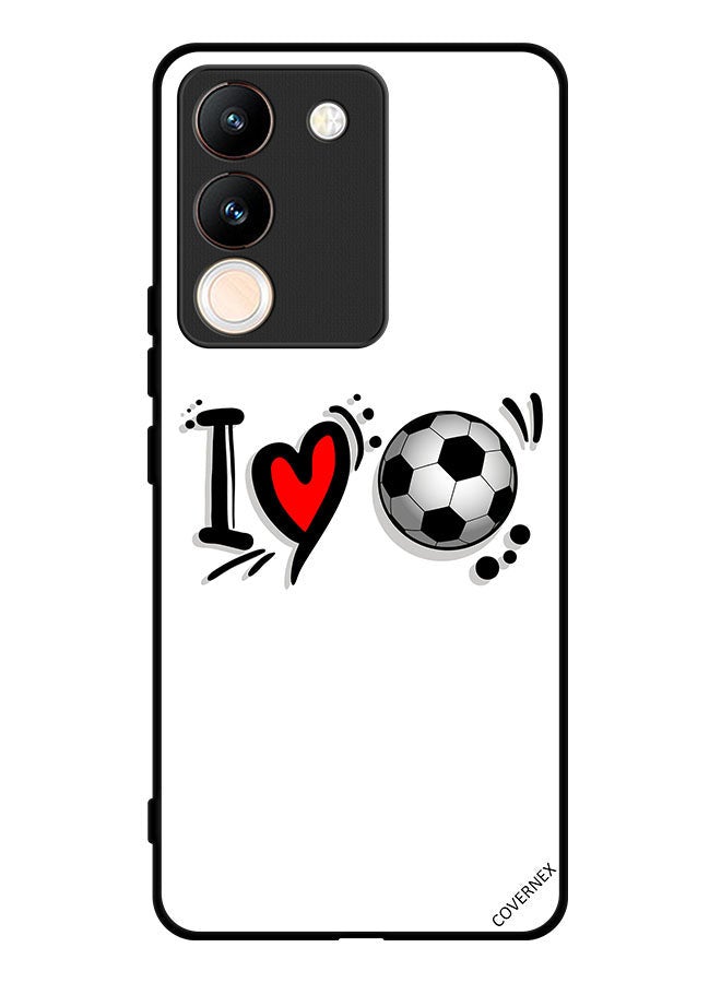 Covernex Protective Case Cover For vivo Y200 I Love Football - Image 1