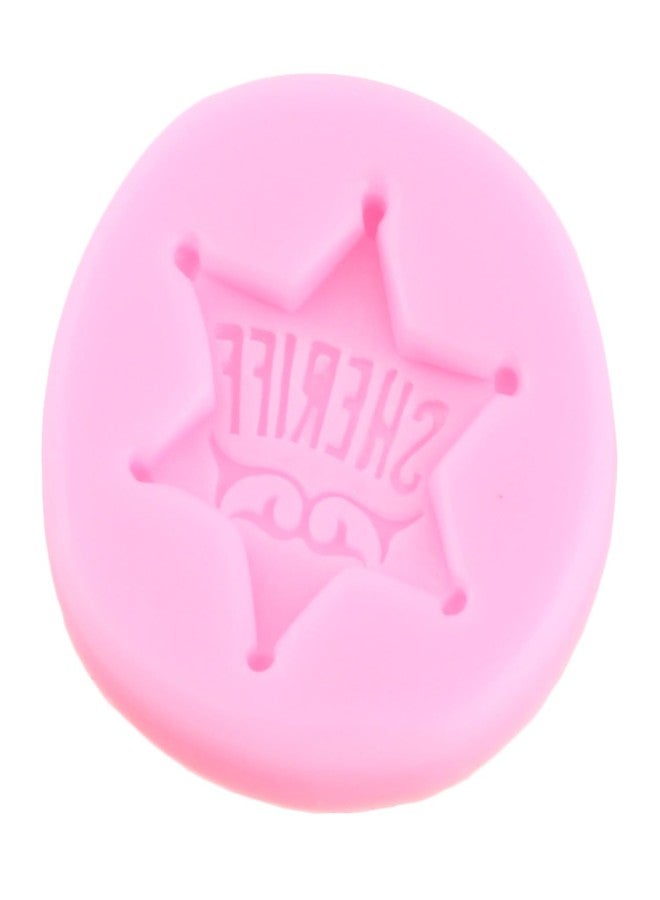 YIHUOMOLDS Sheriff Badges Silicone Molds Police Badge Fondant Mold For Cake Decorating Cupcake Topper Chocolate Candy Gum Paste Polymer Clay - Image 5