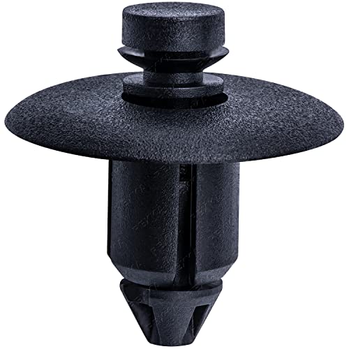 Rexka 15pcs Door Interior Trim Panel Retainer Door Window Molding Clip Rivets Black Nylon for Chrysler WX68DX9AA 0WX68BD1AA Chrysler 300m Dodge Challenger Charger Magnum - Image 2