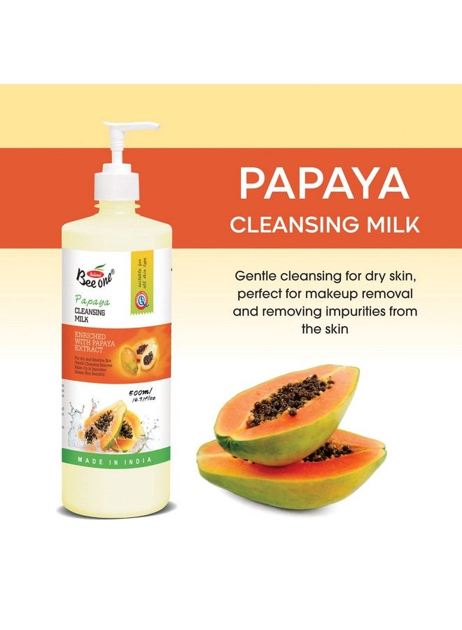 Beeone Papaya Cleansing Milk 500 Ml - Image 3