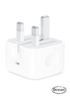 iPhone 20W Fast Charger, 20W USB-C 3-Pin Power Adapter, USB C Wall Fast Charger Compatible with iPhone iPhone 16/15/14/13/12/SE2020/11/XR/XS Max/X Series, iPad, and Universal Travel Adapter, White