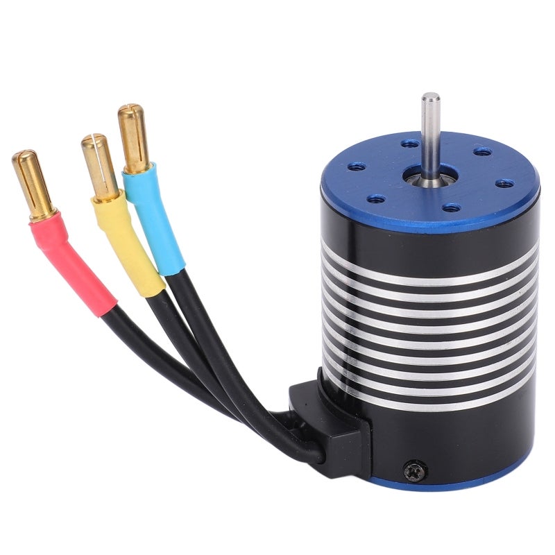 Brushless RC Car Motor 4300KV 900W 12V 50000RPM - Precisely Balanced Rotor For Smooth High Torque Operation - High Efficiency Low Noise Lightweight Durable Motor for 1/10 Scale RC Racing Models - Image 2