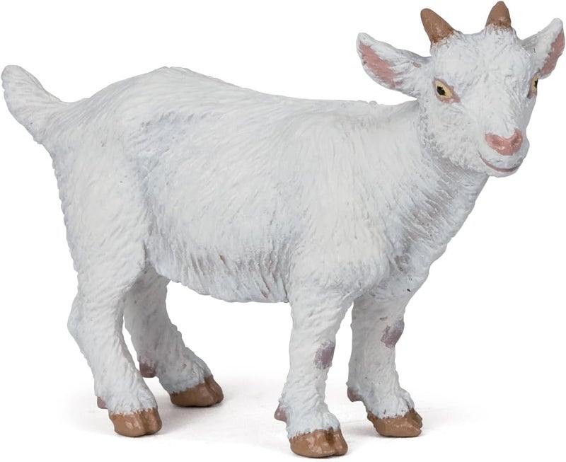 Papo Realistic Kid Goat Figure Ages 3 Farm Life Collection Educational Play Young Animals Gift Idea Toy for Girls and Boys - Image 1