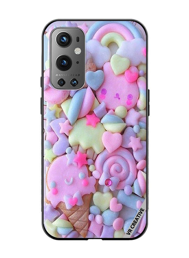 VR CREATIVE Protective Case Cover For OnePlus 9 Pro Kawai Decoden Design Multicolour - Image 1