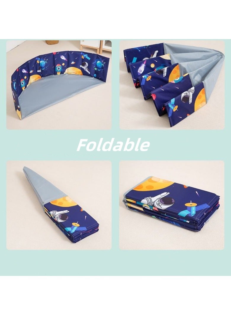 شو وو حوض كرات محيطي قابل للطي للعب للأطفال الصغار والبنات والأولاد، ساحة لعب للأطفال، حظيرة لعب، سياج، حوض كرات محمول (الكرات غير متضمنة) - Image 4