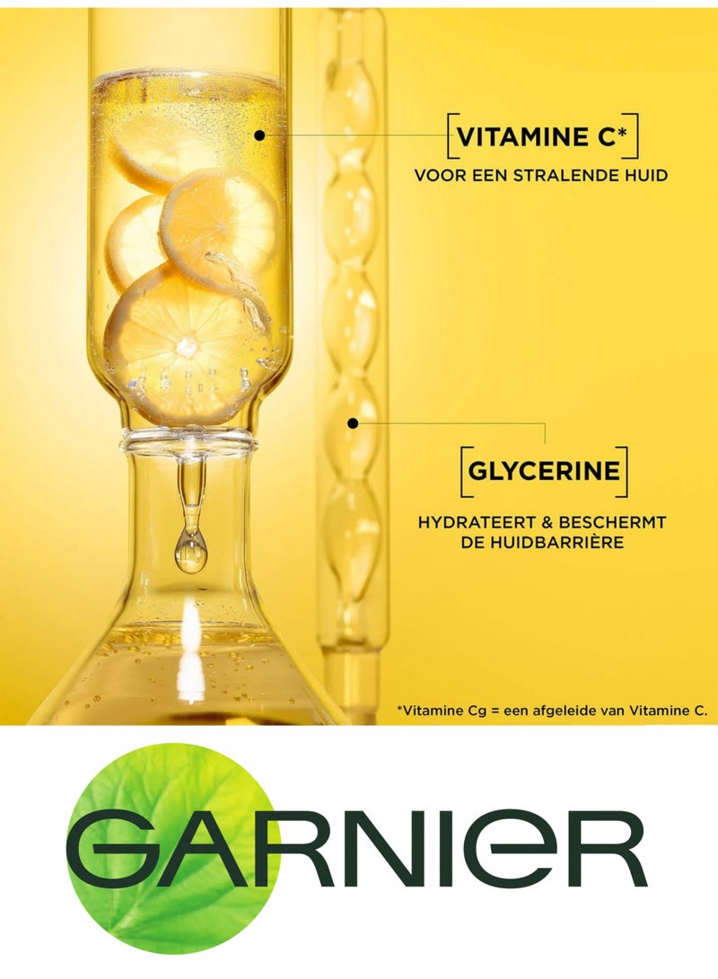 garnier Vitamin C* Brightening & Glow Booster Serum Cream SPF25 (50ml) - Image 4