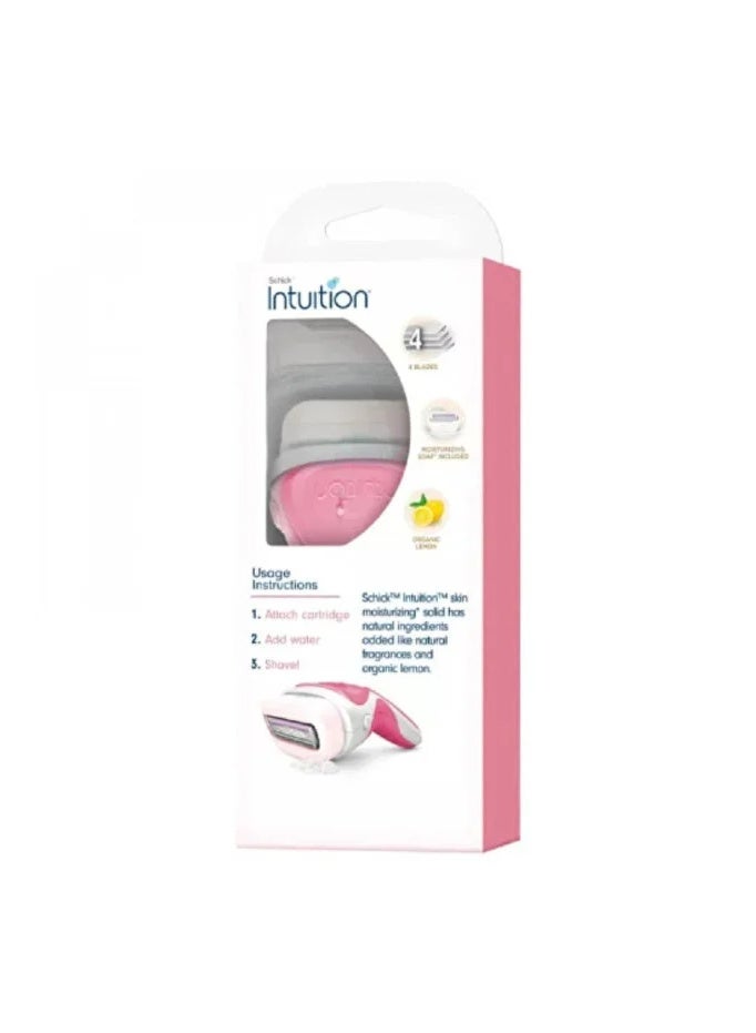 Intuition Schick Intuition - Lemon & Raspberry Breeze Blades - 4 Blades - Image 2
