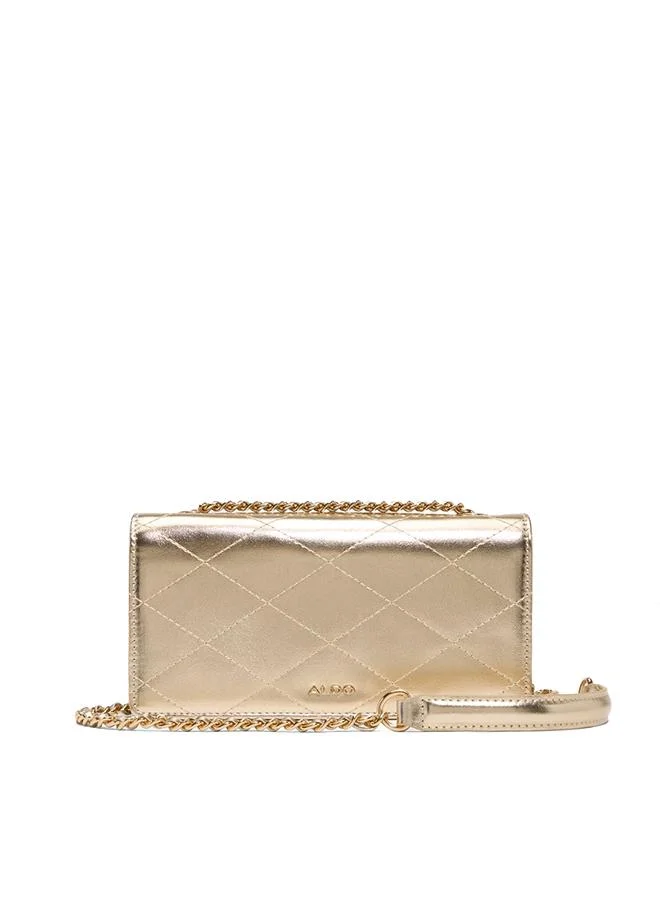 Nadiya Ladies Gold Sling Bag