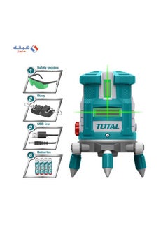 TOTAL Tripod Laser Level Stand 1 2M 