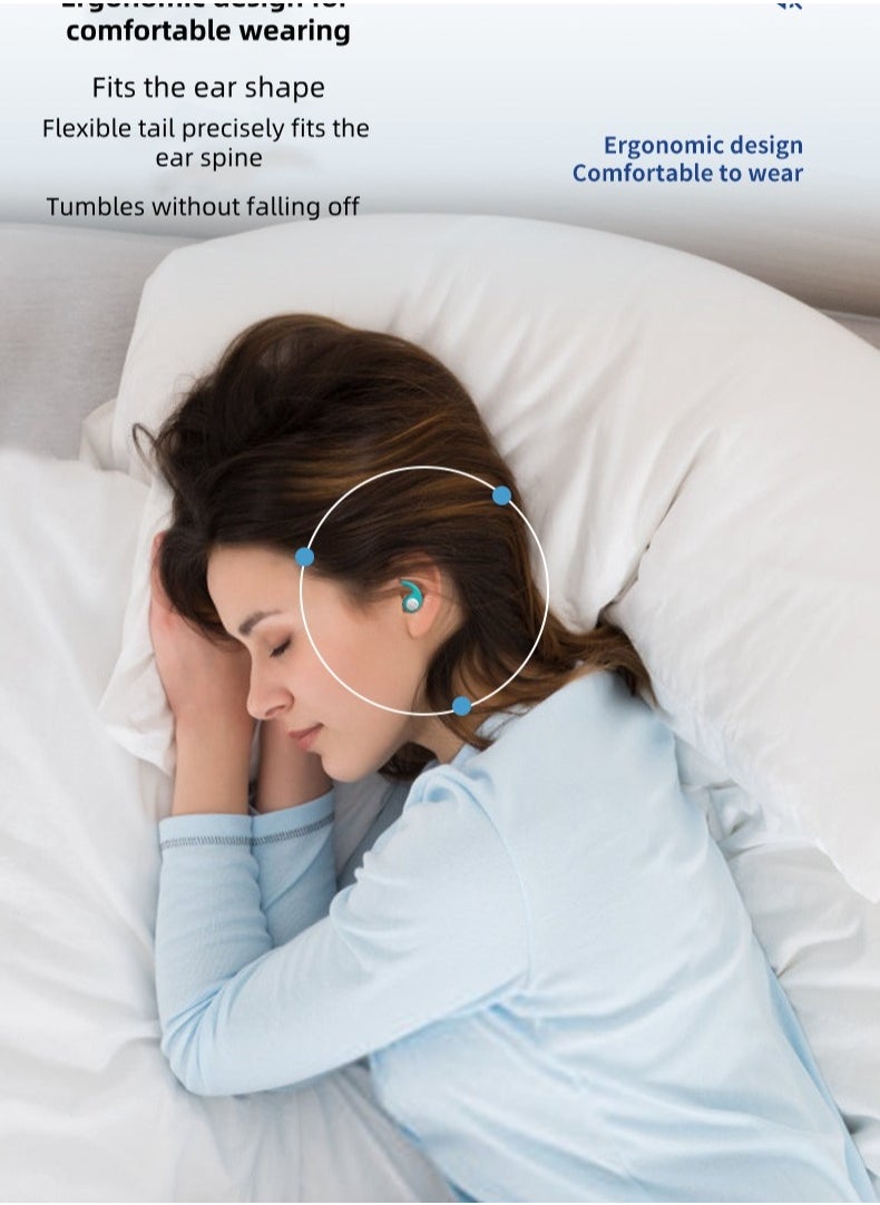 Sound insulation, sleep aid, noise reduction earplugs, swimming earplugs suitable for swimming, sleeping, studying, and working