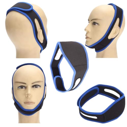 HUBTURE Snore Reduction Soft And Adjustable Jaw Band | Sleep Chin Belt Strap | Anti-Snoring Aid For Men And Women | Improved Nighttime Breathing | Double Attachments, One Size Fits All Design - Image 4