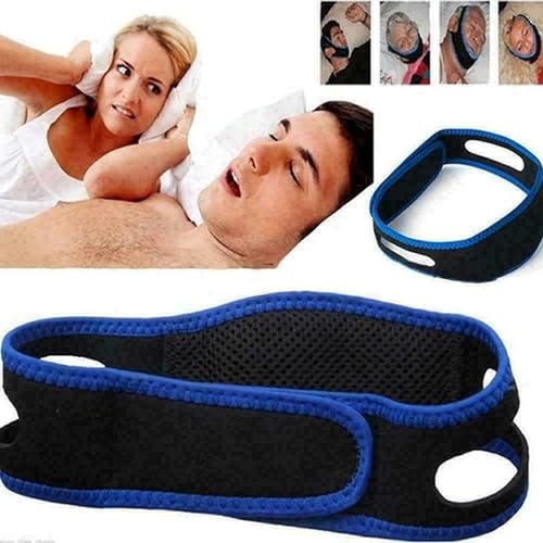 HUBTURE Snore Reduction Soft And Adjustable Jaw Band | Sleep Chin Belt Strap | Anti-Snoring Aid For Men And Women | Improved Nighttime Breathing | Double Attachments, One Size Fits All Design - Image 3