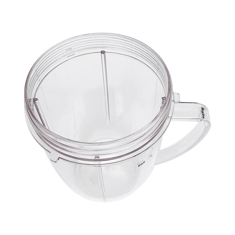 Veterger Replacement Parts cups, Compatible with NutriBullet 600W and 900W Blender (2 18oz mugs) - Image 5