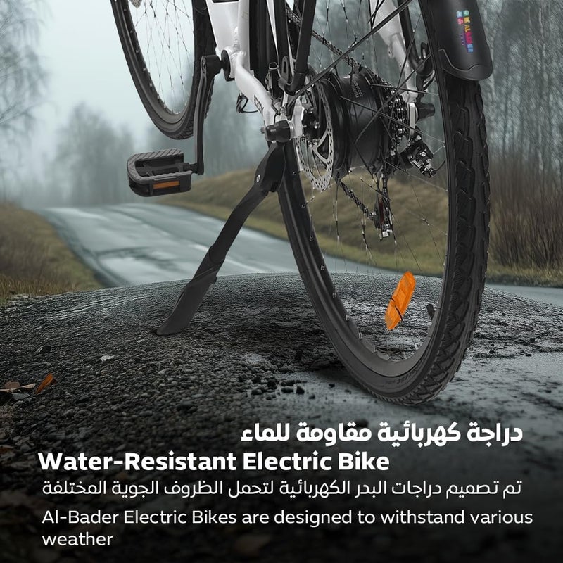 ALBADER Electric Bikes for Adults, Electric Bike 28 Inch with 3 Riding Modes, Electric Scooter With 36V and10AH battery, Bike With Max Speed 35 KM/H & 30 KM Range - Image 3