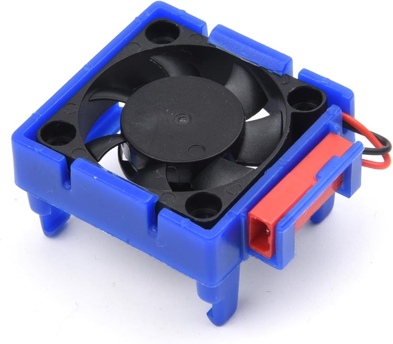 ZeckTeck مروحة تبريد زكتيك VXL-3 مع مبرد حراري لسيارات Traxxas Bandit Rustler Stampede Slash 2Wd / 4X4 VXL RC - Image 1