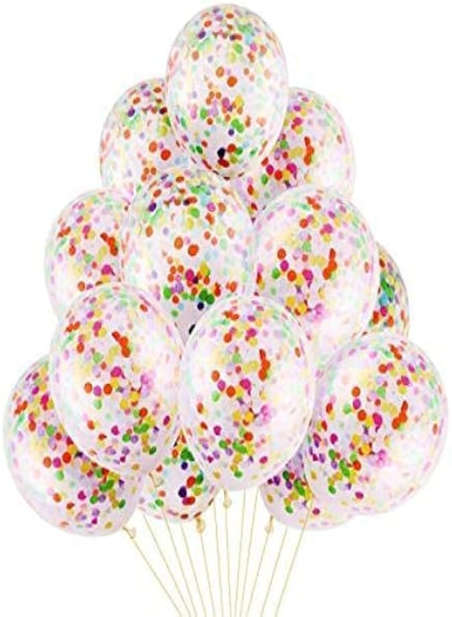 Secret 10pcs Confetti Balloon Wedding Decor Party Inflatable Polka Dots Paper Scraps