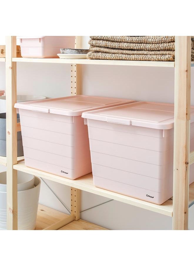 Generic - Box With Lid Pink 38X51X30 Cm - Image 1
