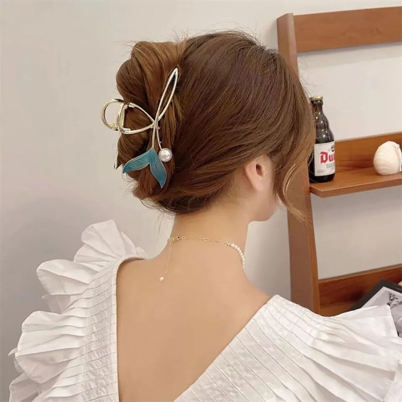 Dartler SunFlower Hair Clutcher For Women | Stylish Hair Claws For Girls | Trendy Alloy Metal Clips | Premium & Fashionable Girls Hair Accessories | Suitable In Various Occasions | Pack Of 1 - Image 3