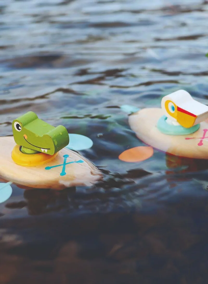 andreu Toys Clockwork Water Canoe