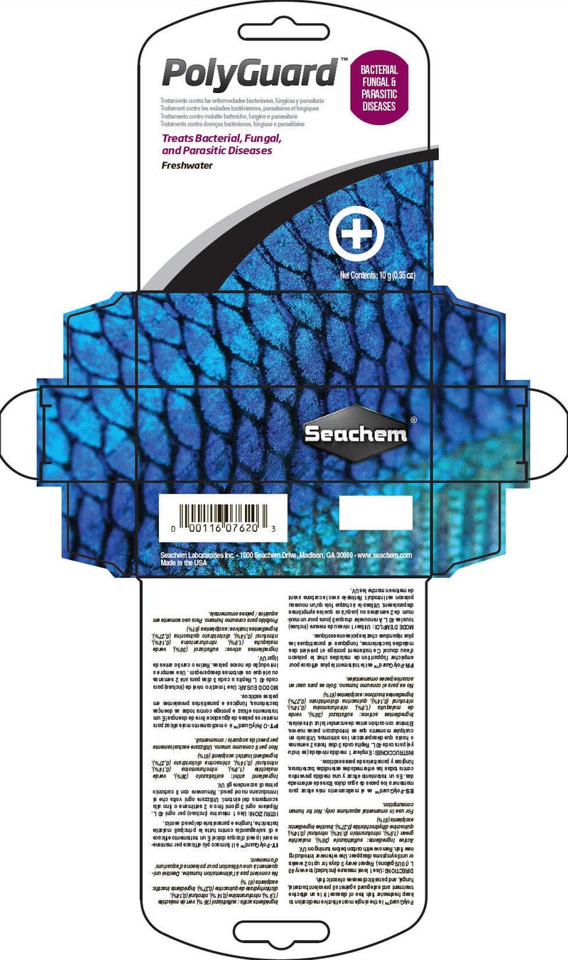 Seachem (3 Pack) Seachem PolyGuard 10 Gram - Image 3