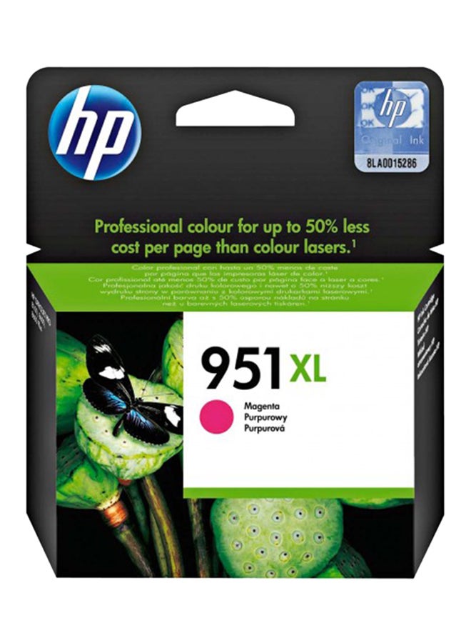 HP خرطوشة حبر أصلية 951XL طراز CN047AE أرجواني - Image 1