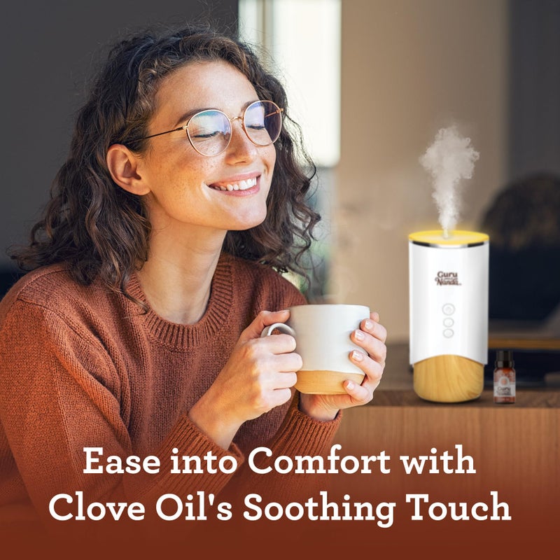 GuruNanda Clove Essential Oil - Pure, Natural & Undiluted for Aromatherapy and Diffuser - 15 ml - Image 4