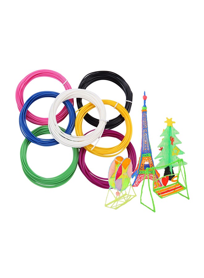 20-Piece High Precision 3D Pen Filament Refill Multicolor - Image 2