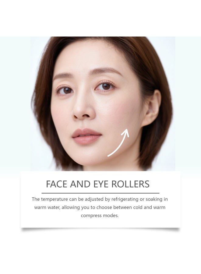 EOHOE Facial Roller Massager, Daily Portable Dual-use Cold And Hot Massager For Delicate Facial Skin Care - Image 2